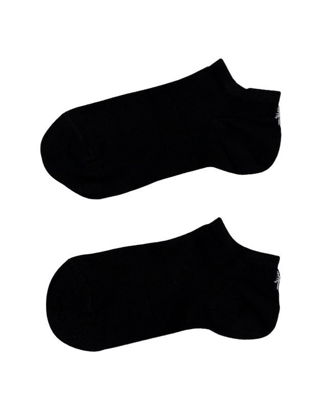 TreeSocks Short Heel Black - SOCKS - NIKIN EU