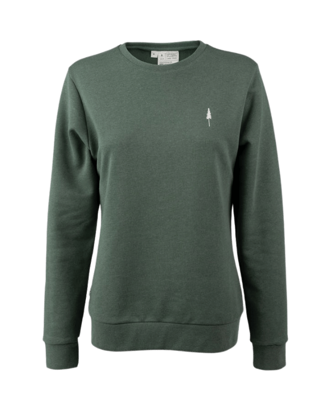 TreeSweater Femmes Olive Mel - SWEATER - NIKIN EU