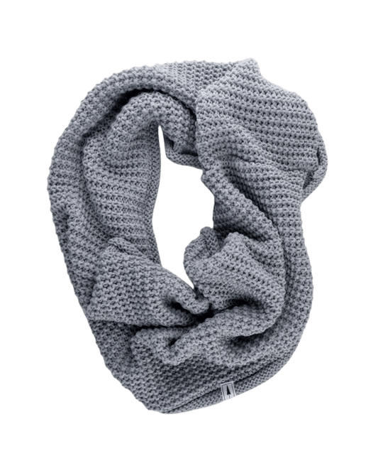 TreeScarf Tube Light Grey Mel - SCARF - NIKIN EU