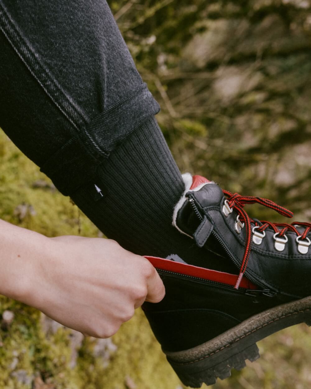 TreeSocks Outdoor Anthracite - SOCKS - NIKIN EU
