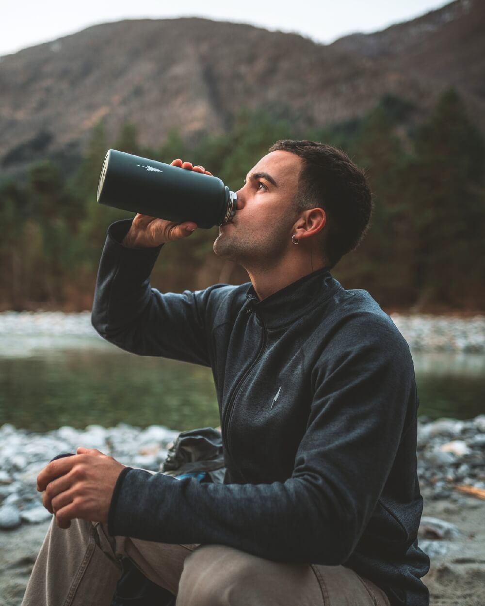 TreeBottle Carry 1L Juniper - BOTTLE - NIKIN EU