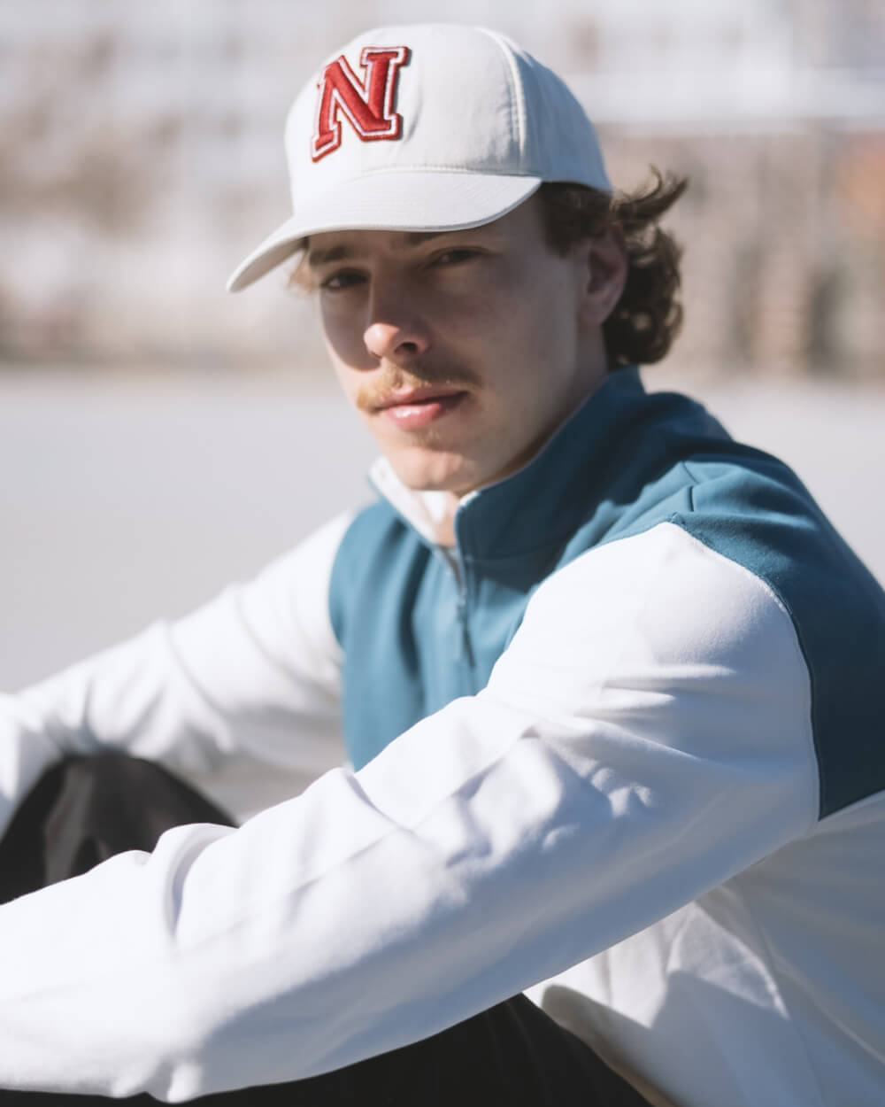 TreeCap Baseball College Beige - CAP - NIKIN EU