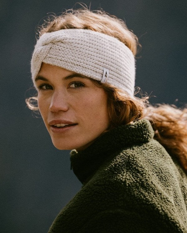 TreeHeadband Twist Cosy Chalk Mel - HEADBAND - NIKIN EU