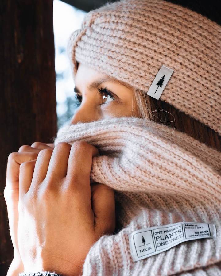 TreeHeadband Twist Cosy Italian Clay Mel - HEADBAND - NIKIN EU