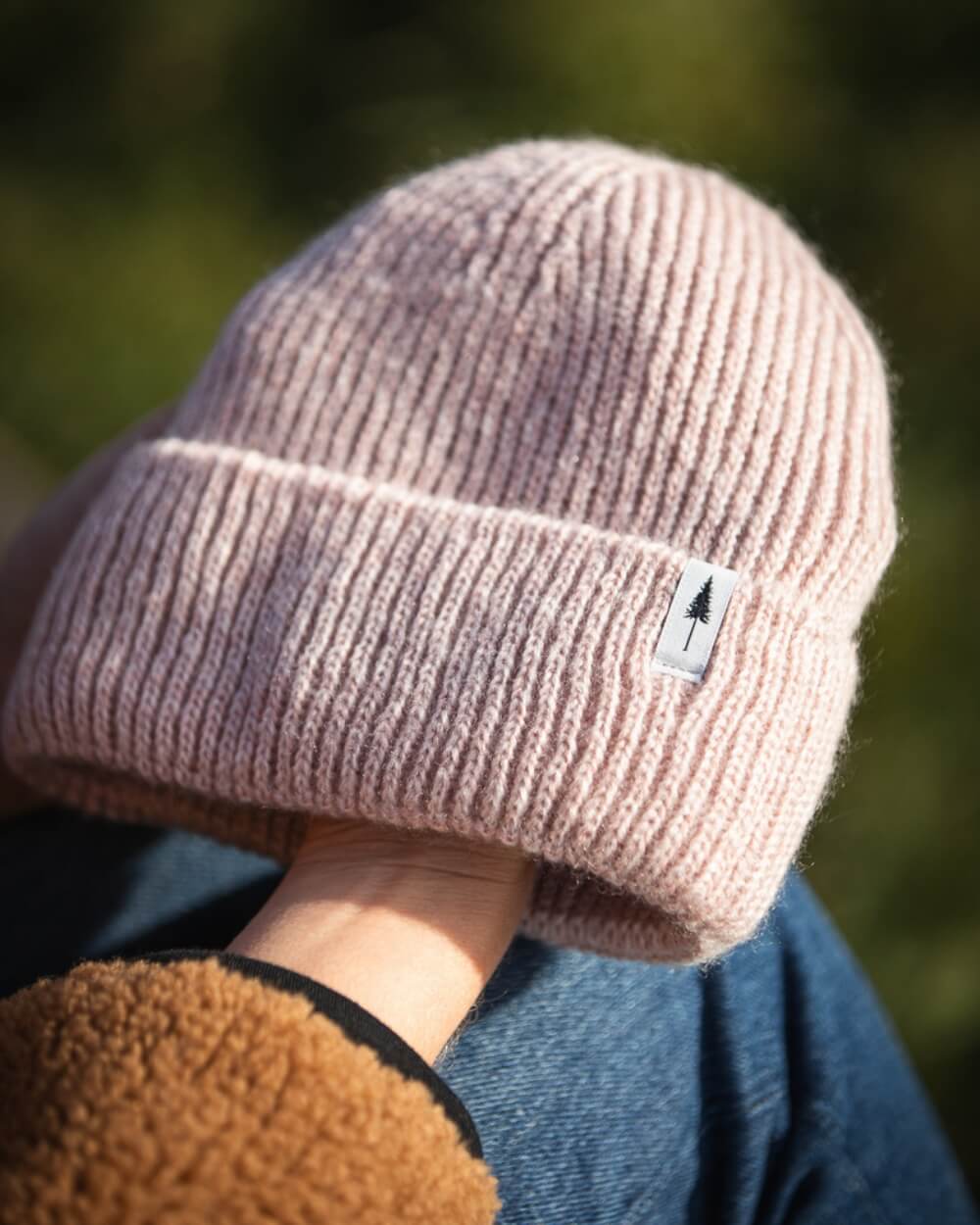 Treeanie Ribbed Cosy Italian Clay Mel - BEANIE - NIKIN EU