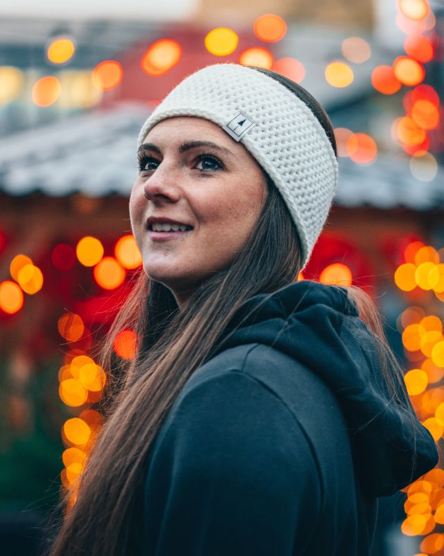 TreeHeadband Knitted Fleece - exclude - NIKIN EU