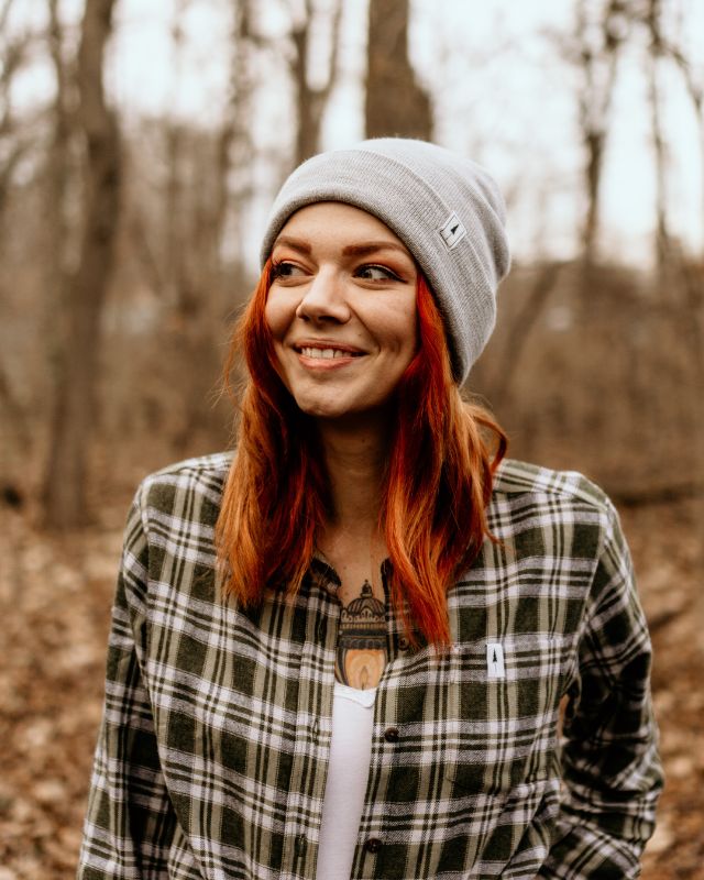 Treeanie Light Grey Mel - BEANIE - NIKIN EU