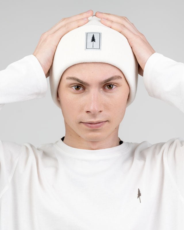 Treeanie Classic - White - BEANIE - NIKIN