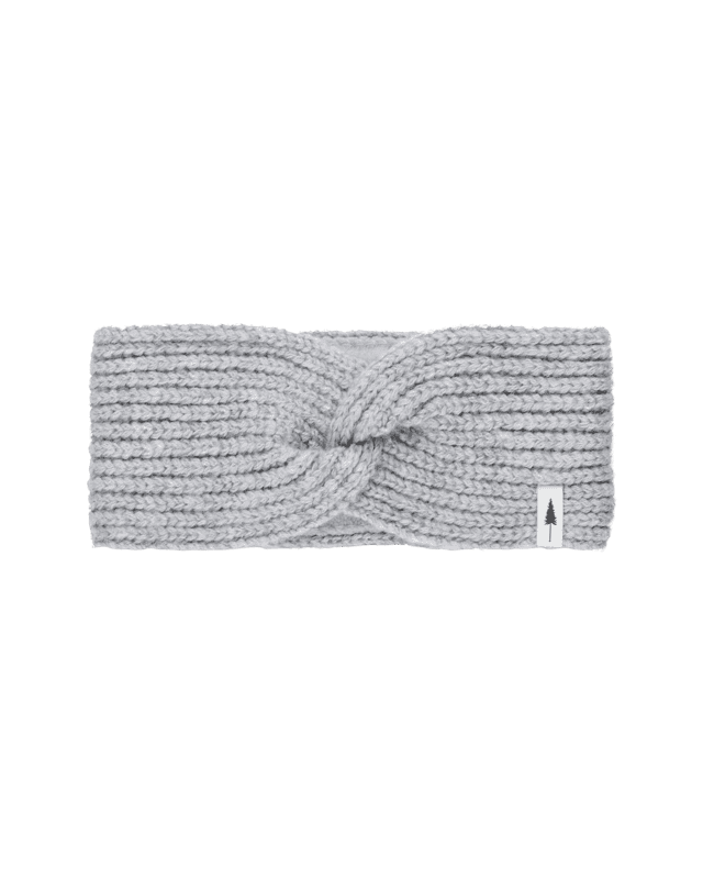 TreeHeadband Twist Cosy - Cool Grey Mel - HEADBAND - NIKIN