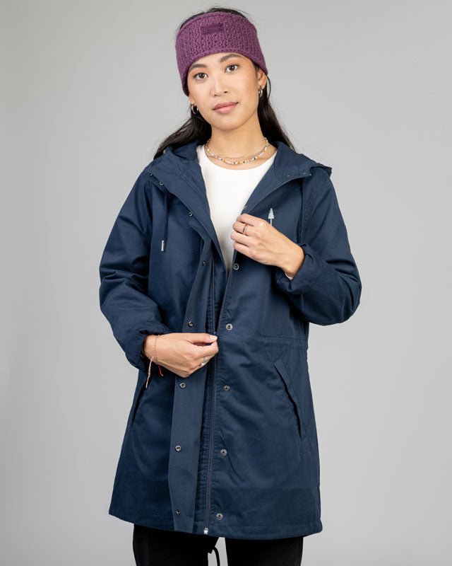 TreeJacket Parka Femmes - Navy - JACKET - NIKIN