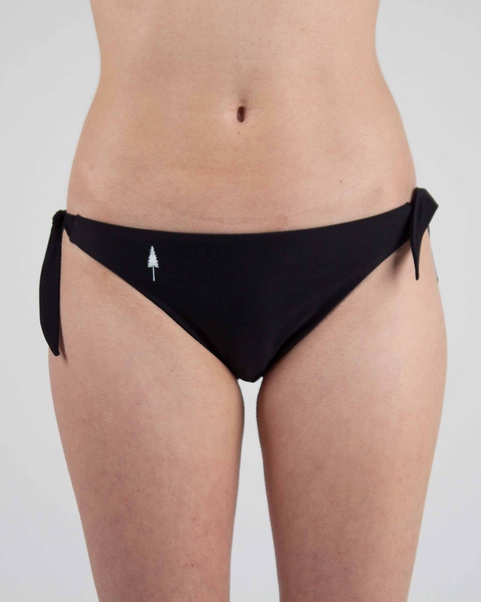 TreeKini Knot Bottom - Black - Maillots de bain - NIKIN
