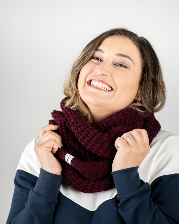 TreeScarf Tube - Bordeaux - SCARF - NIKIN