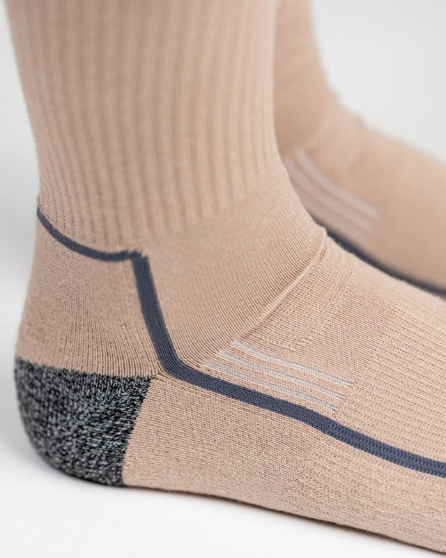 TreeSocks Hiking - Beige - CHAUSSURES - NIKIN