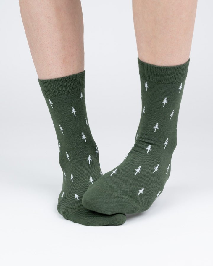 TreeSocks Standard Allover - Green - SOCKS - NIKIN