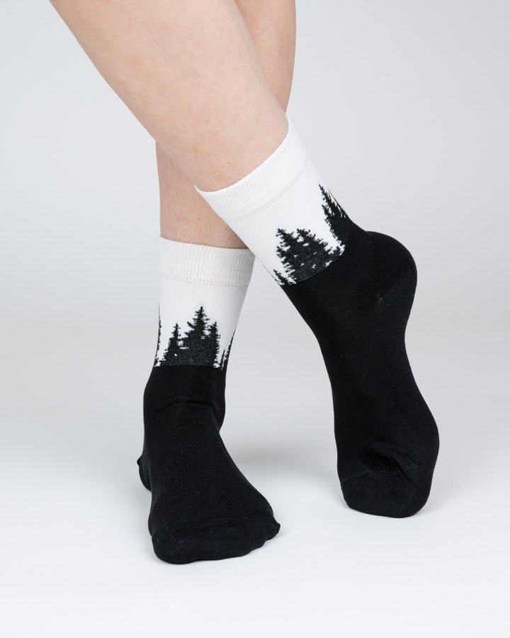 TreeSocks Standard Forest - Black - SOCKS - NIKIN