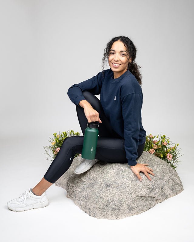 TreeSweater Relaxed Femmes - Dark Navy - SWEATER - NIKIN