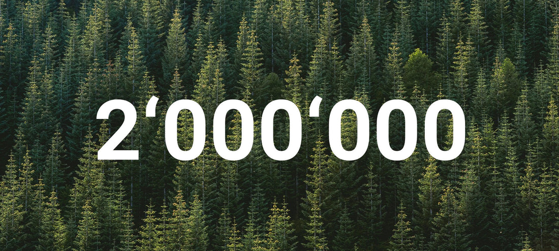 2 Millionen Bäume - NIKIN erreicht neuen Meilenstein - NIKIN EU