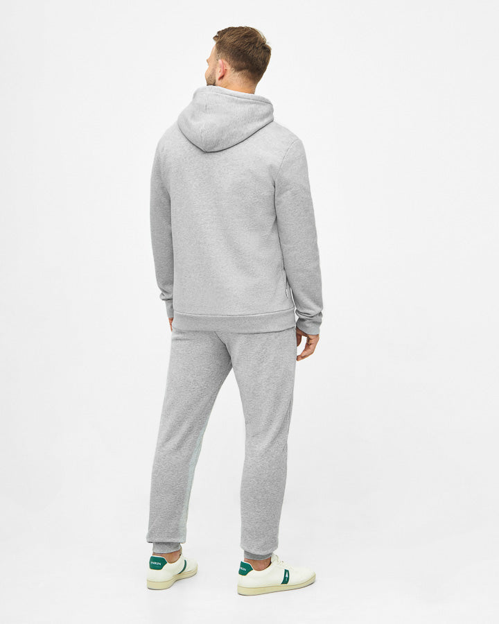 TreeHoodie Grey Mel