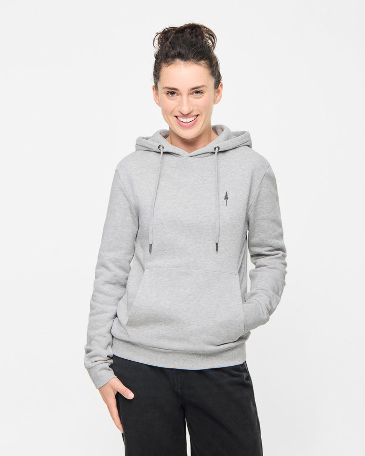 TreeHoodie Grey Mel