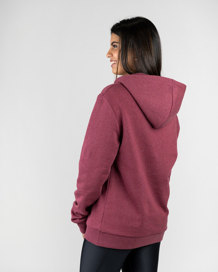 TreeHoodie Bordeaux Mel