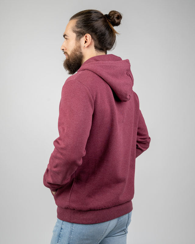 TreeHoodie Bordeaux Mel