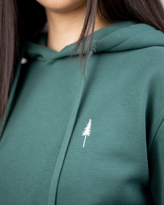 TreeHoodie Pine Green