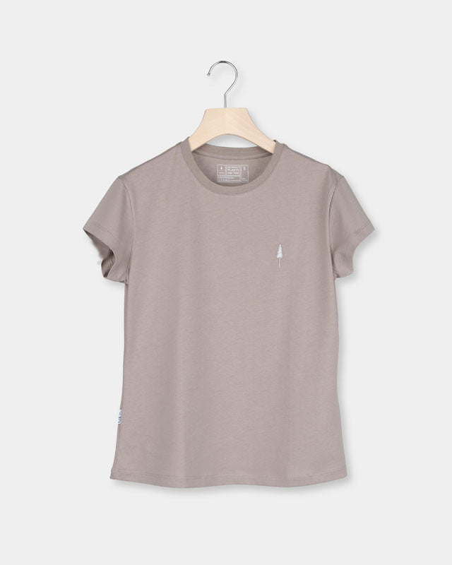 TreeShirt Women Taupe - TSHIRT - NIKIN EU