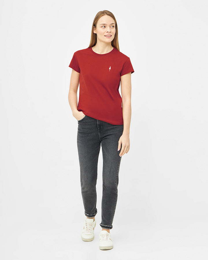 TreeShirt Femmes Bloodstone Rouge