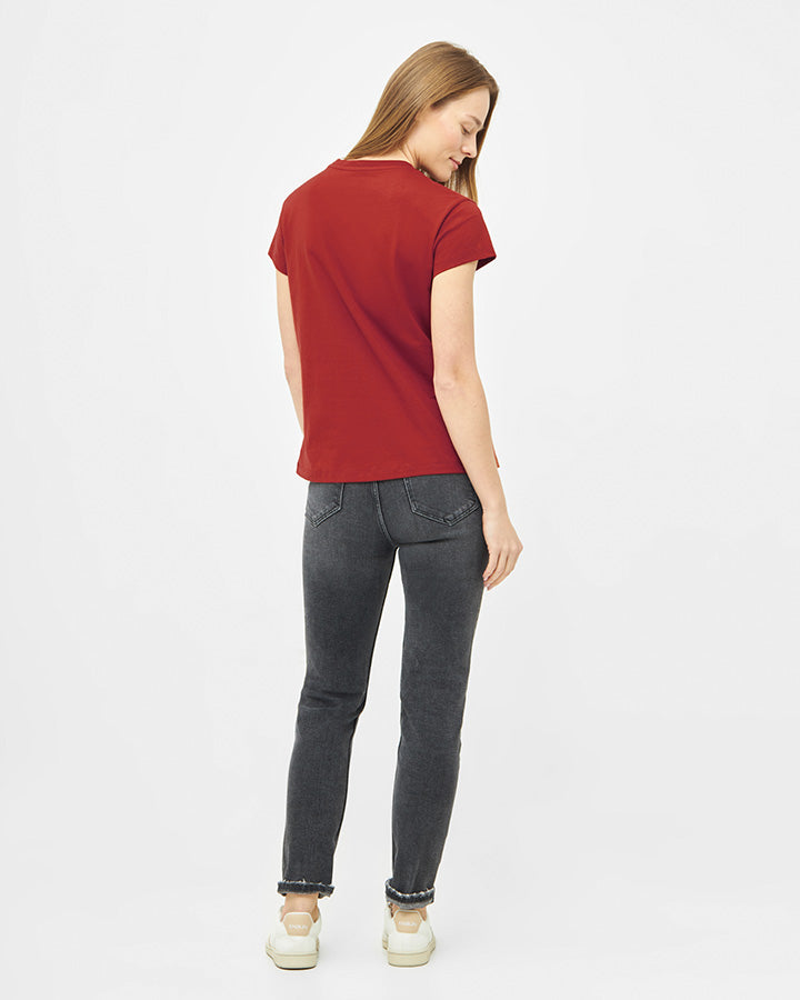 TreeShirt Femmes Bloodstone Rouge