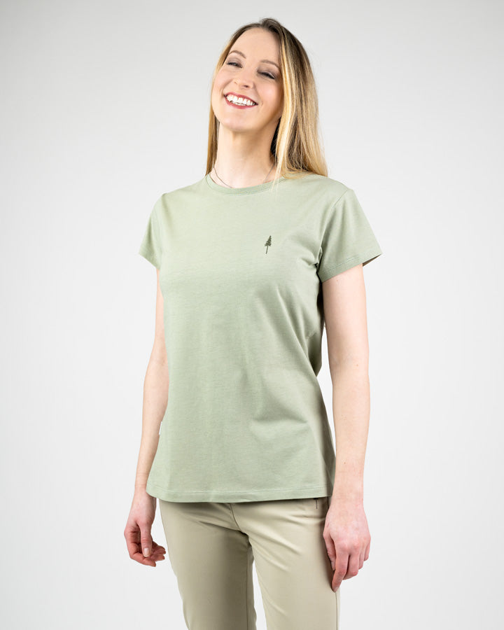 Light Green | TreeShirt Women - TSHIRT - NIKIN