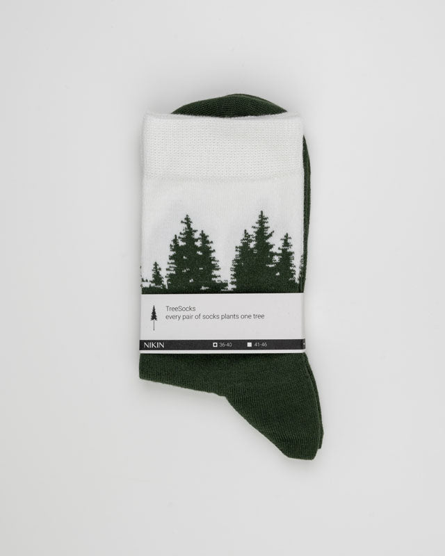 TreeSocks Standard Forest Green - SOCKS - NIKIN EU