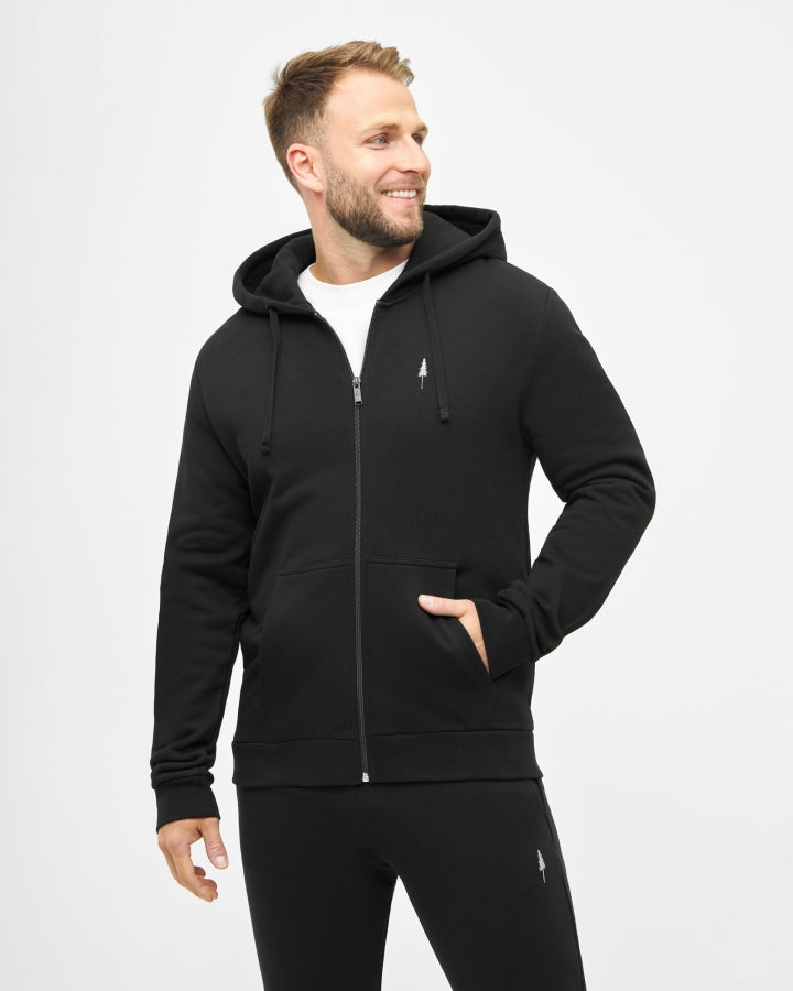 TreeHoodie Jacket Black