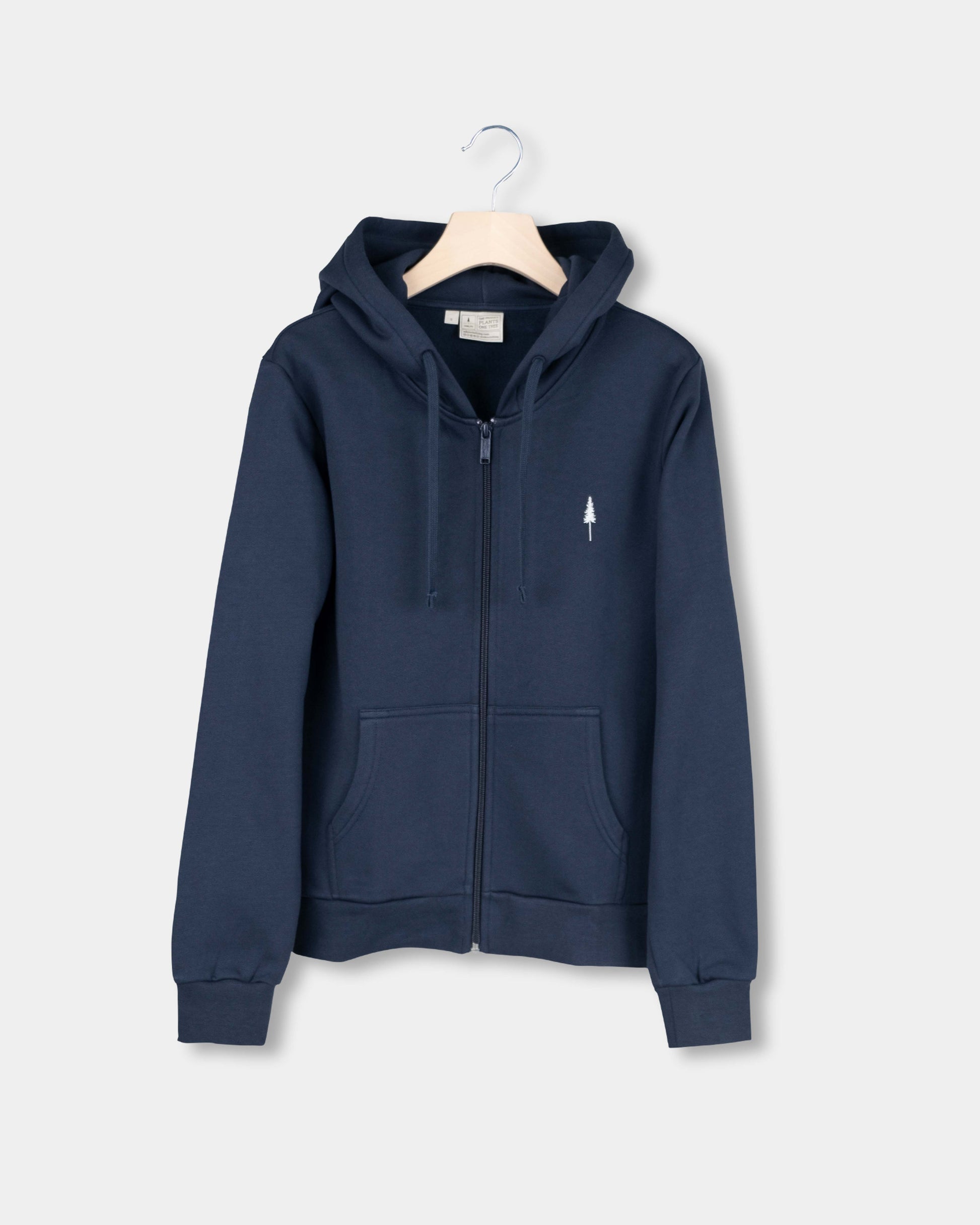 TreeHoodie Jacket Women Navy - HOODIE - NIKIN EU