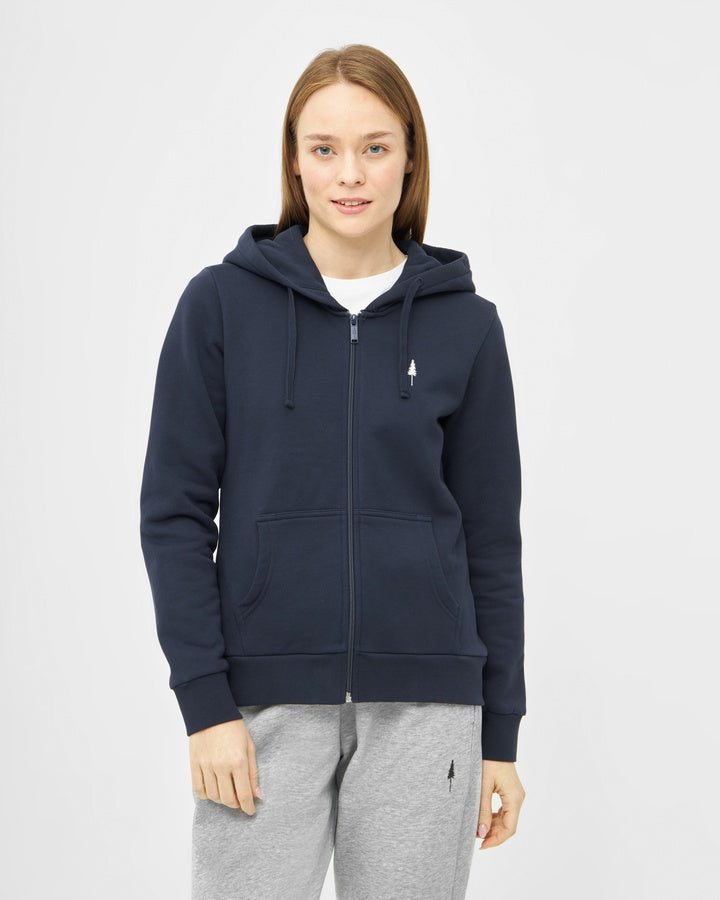 TreeHoodie Jacket Women Dark Navy