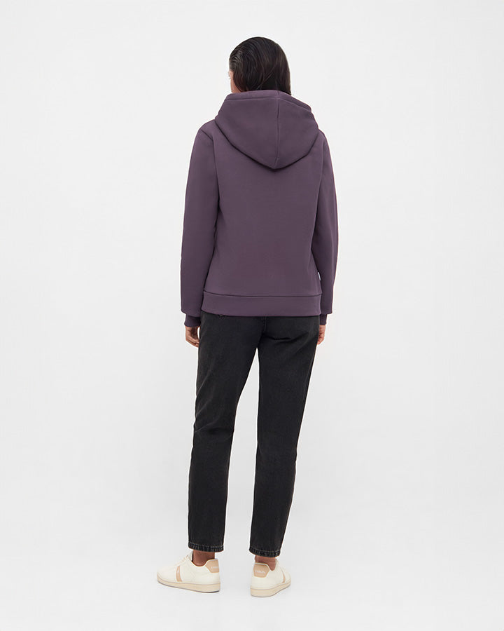 TreeHoodie Zip Femmes Deep Purple