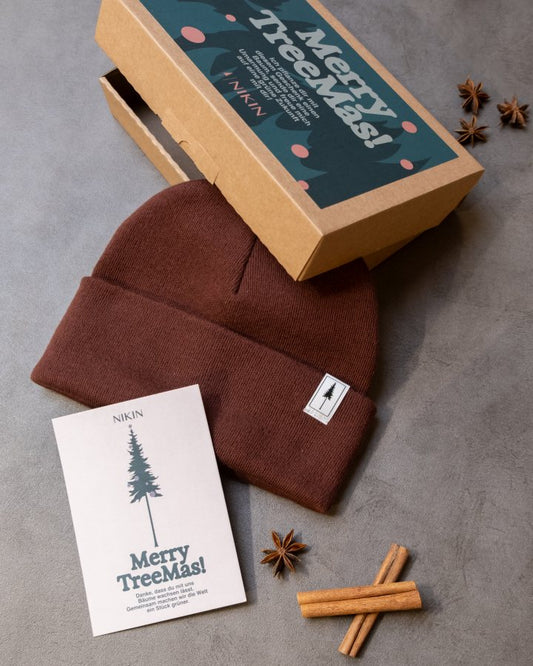 Treeanie en emballage cadeau