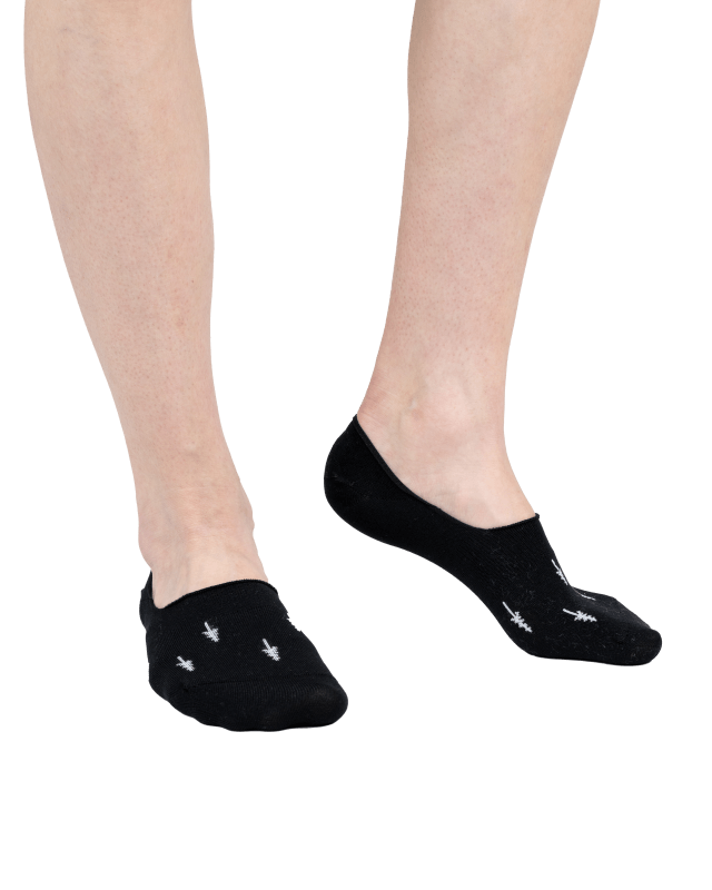 TreeSock ultrashort Allover Black