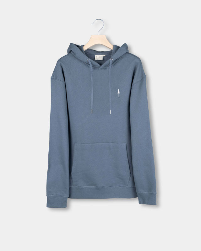 TreeHoodie Relaxed Steel Blue