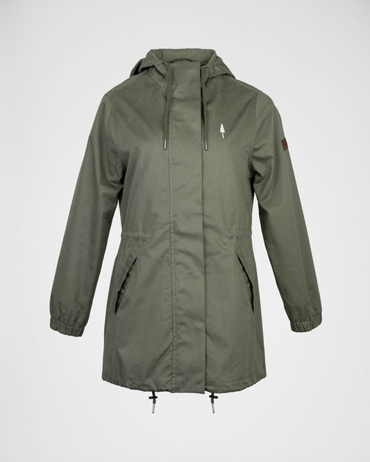 TreeJacket Parka Femmes Olive