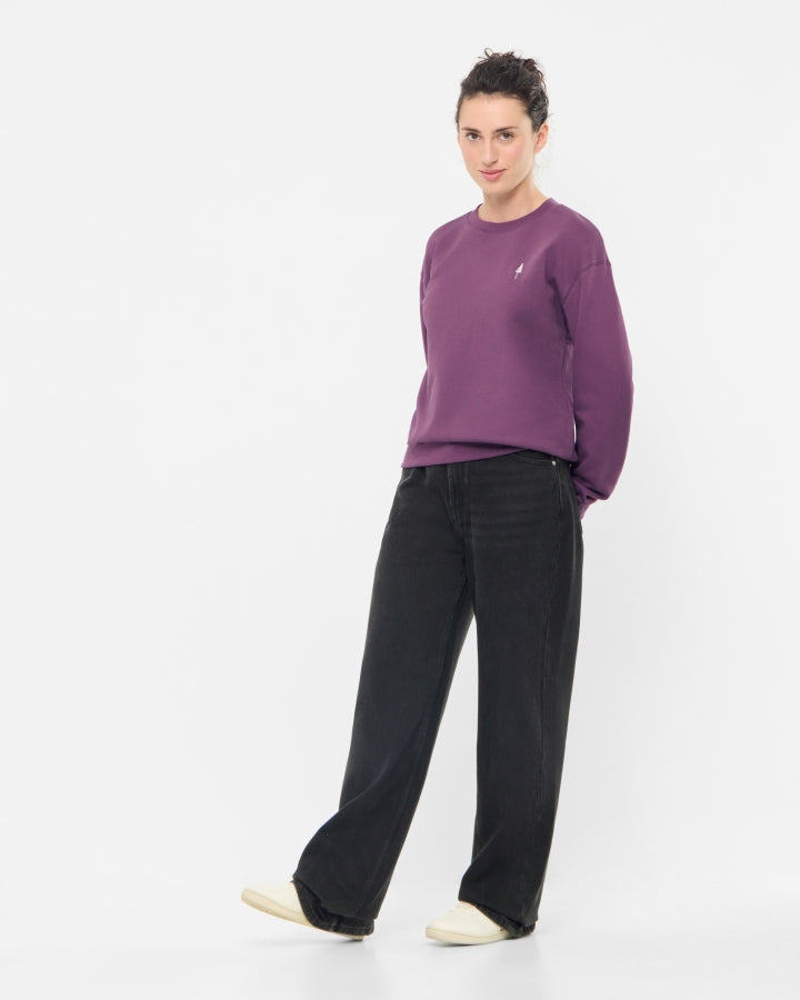 TreeSweater Relaxed Women Dusted Grape