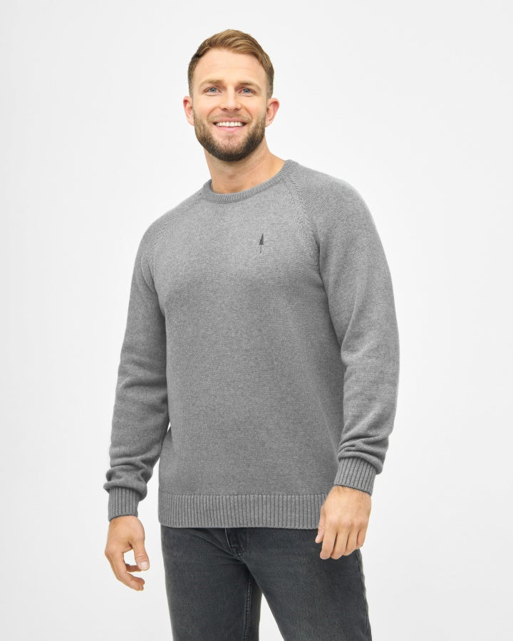 TreePullover Cosy Grey Mel