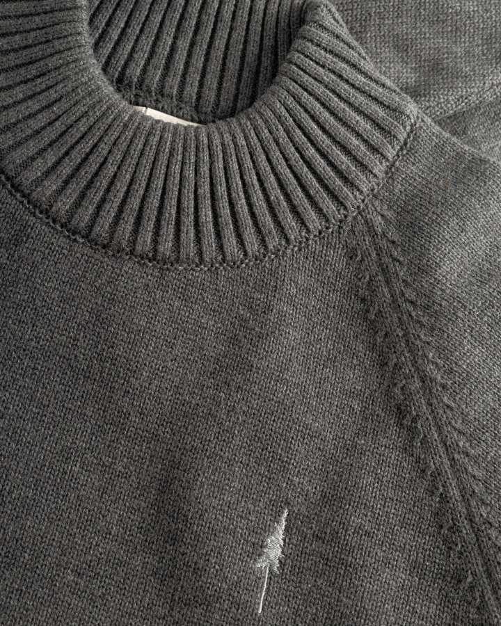 TreePullover Cosy Women Anthracite Mel