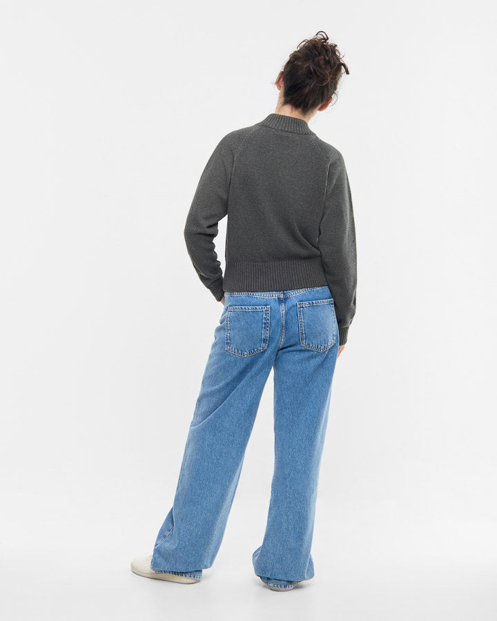 TreePullover Cosy Women Anthracite Mel