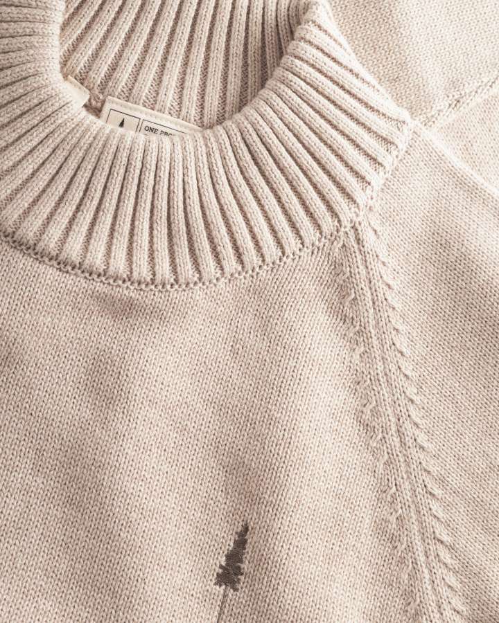 TreePullover Cosy Women Beige