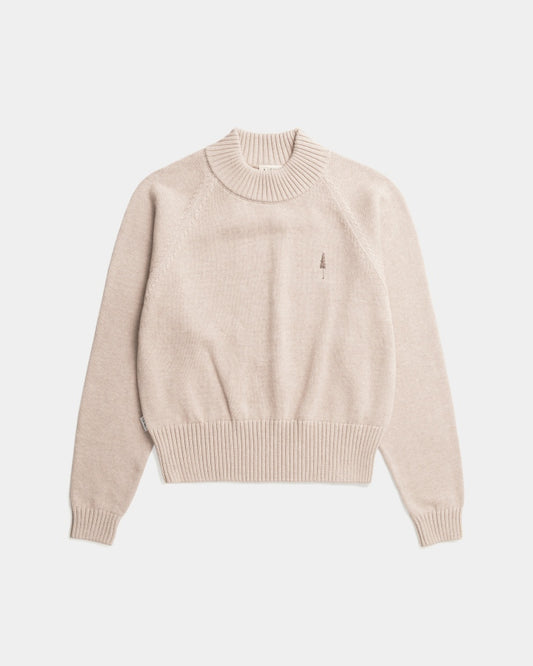 TreePullover Cosy Women Beige