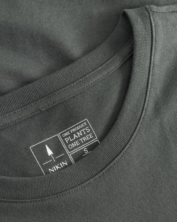 TreeShirt Mountain Panorama Dark Anthracite