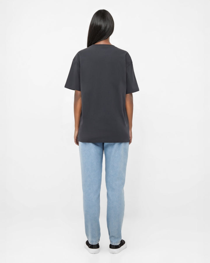 TreeShirt Mountain Panorama Dark Anthracite