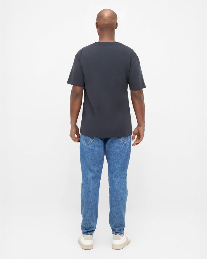 TreeShirt Mountain Panorama Dark Anthracite