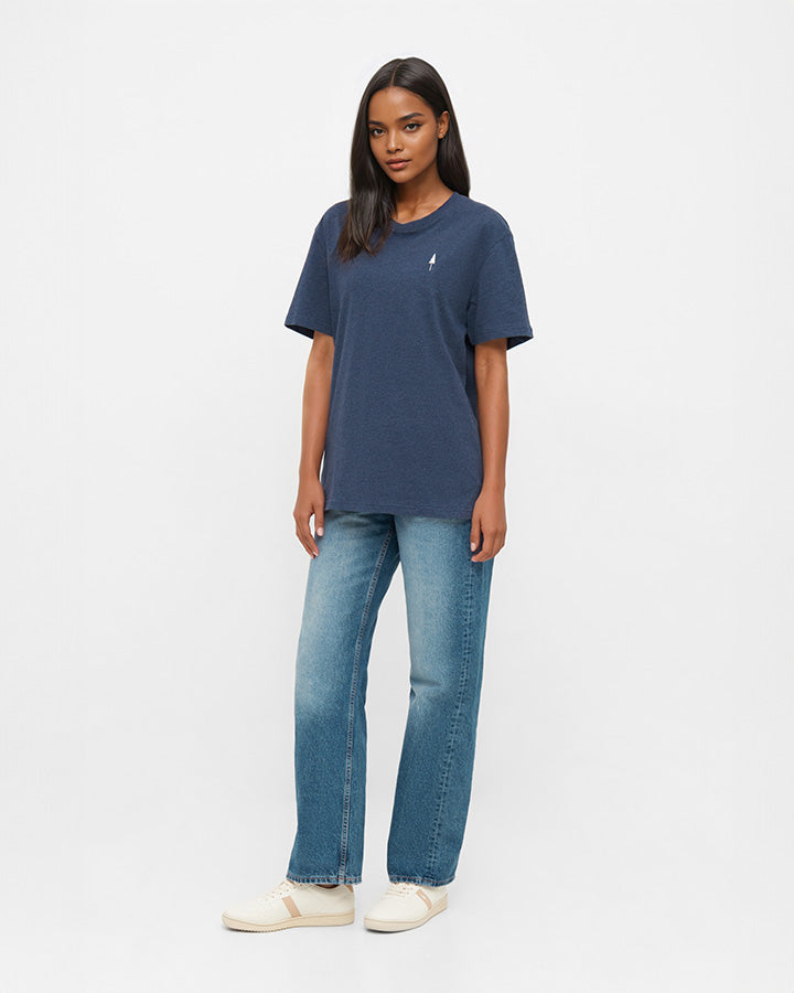 TreeShirt Navy Mel - TSHIRT - NIKIN EU