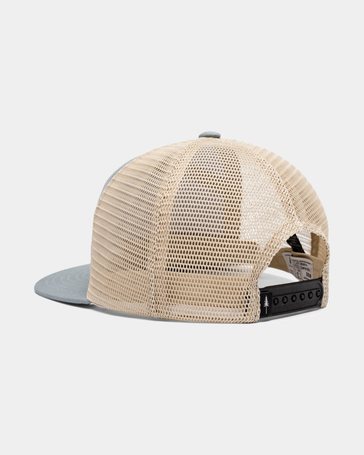 TreeCap 7Panel Trucker NIKIN Cork Elemental Blue
